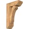 Ekena Millwork Imperial Slat Smooth Bracket w/ Offset Brace, Western Red Cedar, 5 1/2"W x 14"D x 22"H BKT0604X14X22IMP06SWR - alternate 1
